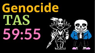 Tas Undertale - Genocide Speedrun In 5955