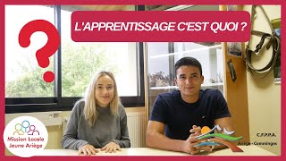 L'apprentissage c'est quoi ❓ (Témoignage des jeunes du CFPPA de Pamiers)