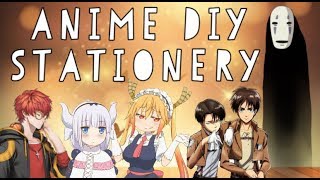 ANIME DIY - SCHOOL SUPPLY - STATIONERY - GIVEAWAY