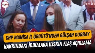 Gülşah Durbay Gözyaşlarını Tutamadı... Chp Manisa İl Örgütünden Gülşah Durbay Açıklaması