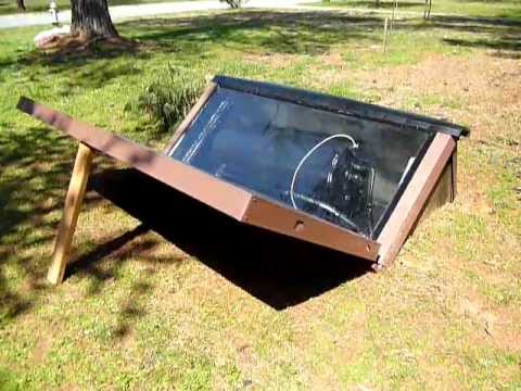 DIY Solar Batch Water Heater Build Part 4 of 4 - YouTube