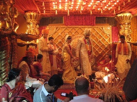 aishwarya and abhishek bachan wedding - YouTube