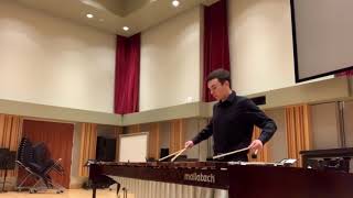 October Night by Michael Burritt - Liam McManus - Marimba Solo