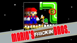 Sm64 Bloopers Marios Frickin Bros.