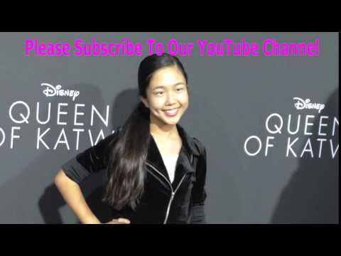 Nina Lu at the Premiere Of Disney's Queen Of Katwe at The El Capitan Theatre in Hollywood