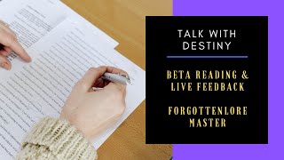 Beta Reading & Medium Raw Roasting a First Time Webnovelist