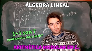 Preliminares 7: Aritmética Modular En Zm | Álgebra Lineal | Mr Planck