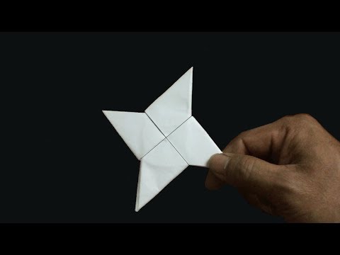 Cách Gấp Phi Tiêu Ninja Đỉnh Nhất - How To Make a Paper Ninja Star