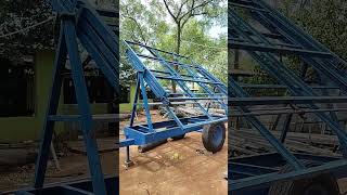 Solar Water Pump Trolley Solar Panel Trolley Moveable Solar Water Pump Solar Motor