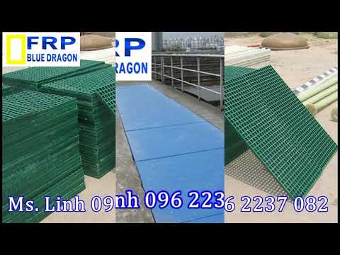 Tấm sàn lót sợi thuỷ tinh FRP Grating