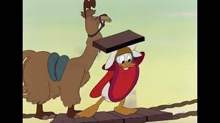 Donald Duck With Llama