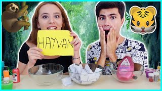 Sli̇me Challenge Keli̇me Avi Eğlenceli̇ Challenge Meli̇s Göker