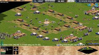 AOE|| 2vs2 VaneLove, Văn Nhất vs Hưng Nhổn, Beo Ngày 25/08/2017