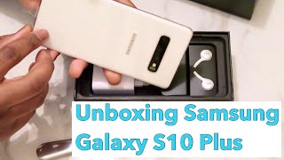 Unboxing Samsung Galaxy S10+ | Plus | iPhone User Review | Move/Transfer From iPhone To Android