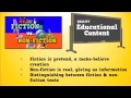 Fiction vs. Non-fiction (song for kids about distinguishing fiction vs. non-fiction texts)