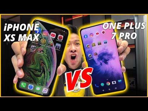 SPEEDTEST ONE PLUS 7 PRO VS IPHONE XS MAX: IPHONE LẠI THUA???