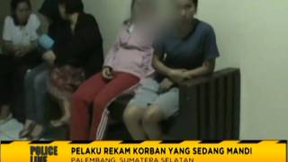 Tetangga Otak Mesum! Rekam Wanita Muda Sedang Mandi Dan Ganti Pakaiaan - Police 