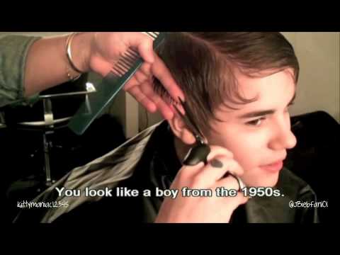 Justin Bieber RIP Hair Flip Never Say Never Special Feature