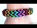 Pulsera de gomitas Zigzag multicolor / Multicolor zigzag bracelet