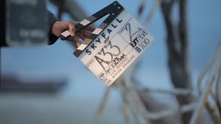 Behind The Scenes Skyfall Mendes, 2012 With Daniel Craig