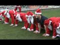 British Army instructor puts soft Santas through their paces