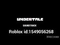 Memory his theme undertale roblox id