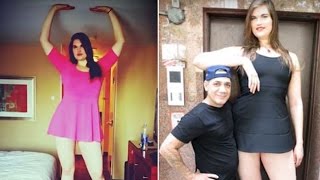 6-Foot-9-Inch Woman Finds Love and Confidence After Being Bullied for Years 6-Foot-9-Inch Woman Finds Love and Confidence After Being Bullied for Years