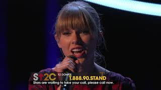 Taylor Swift - Ronan Live At Stand Up To Cancer