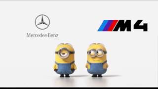 BMW M4 vs Mercedes - Drifting (Minion Style)