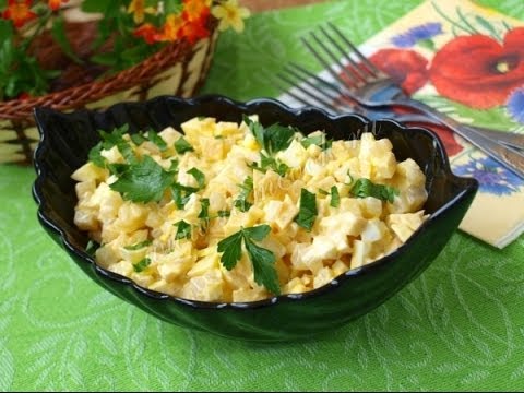 Вкусные салаты из кальмаров с яблоками Вкусные салаты из кальмаров с яблоками