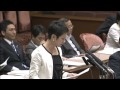 10.18参院決算委員会・閉会中審査(民主党)蓮舫