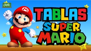 Tablas Del 1 Al 5 Con Mario Bros Tablas De Multiplicar Para Niños