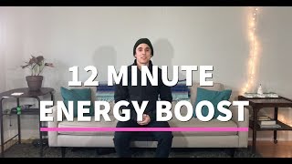 12 Minute Energy Boost Yoga+Meditation