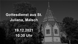 Gottesdienst am 19.12.2021