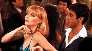 The Eyes, Chico... They Never Lie Al Pacino & Michelle Pfeiffer Scarface, 1983