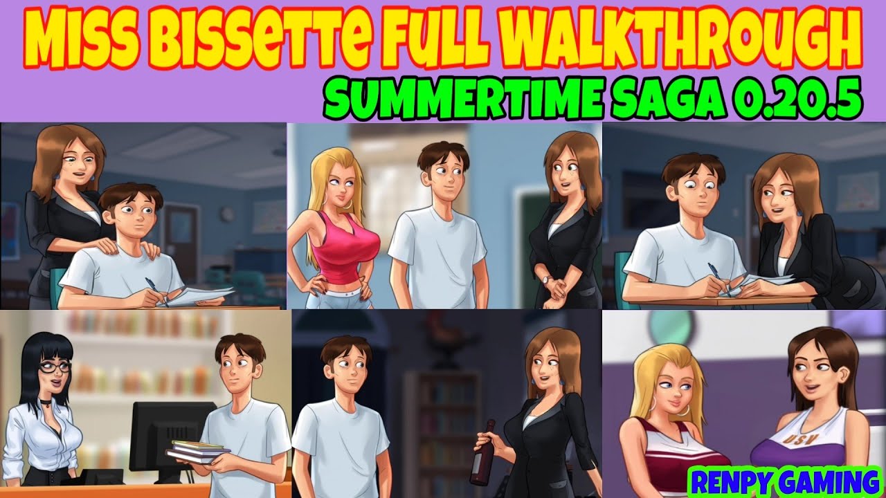 Lets play summertime saga bissette free porn pictures