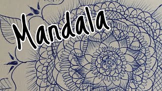 Flower Mandala Pen And Ink Drawing Amanda Nicole Fine Art