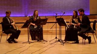 Lucy Armstrong: Same Same But Different - Movement 3. Performed by the Borealis Saxophone Quartet
