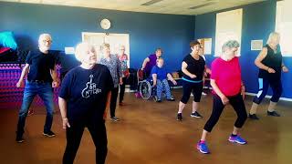Silver Top Dance Therapy Class getting their MOJO on!