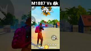 M1887 Vs Ak Freefire
