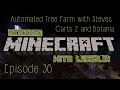 Modded Minecraft 1.7.10: S01E36 - Automated Tree Farm with Steves Carts 2 and Botania