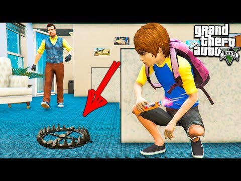 КАК РЕБЕНОК ПОЙМАЛ СОСЕДА В ЛОВУШКУ! ПРИВЕТ СОСЕД В ГТА 5 МОДЫ! ОБЗОР МОДА В GTA 5! видео игра mods КАК РЕБЕНОК ПОЙМАЛ СОСЕДА В ЛОВУШКУ! ПРИВЕТ СОСЕД В ГТА 5 МОДЫ! ОБЗОР МОДА В GTA 5! видео игра mods