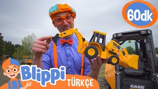 Blippi İnşaat Makinelerini Keşfediyor Blippi Çocuk Çizgi Filmleri Moonbug Kids Türkçe