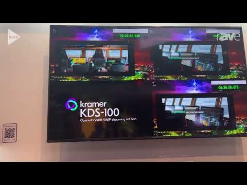 InfoComm 2023: Kramer Highlights AV-Over-IP KDS-100 Encoder/Decoder