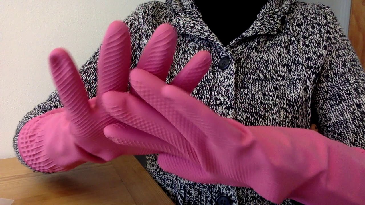 Gloves fetish video
