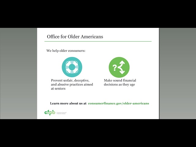 Watch Suspicious Activity Reports (SARs) and Their Role in Investigations of Elder Financial Exploitation on YouTube.