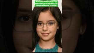 From Childhood Now The Fascinating Transformation Of Demi Roses Facial Features