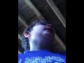 Me doing the. Let it shine rap
