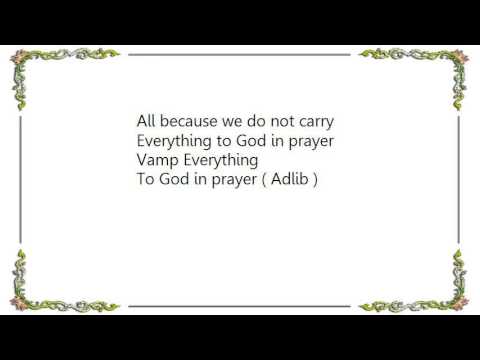 What a Friend We Have in Jesus (Rearrangement) Video