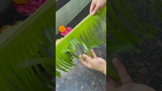 Grand Looking Banana Leaf Thoran For Festivals